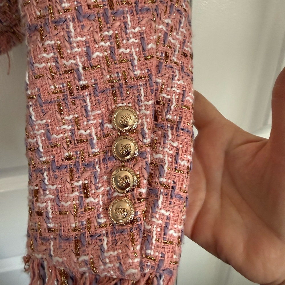 Walter Baker Women's Rose Tweed Blazer - Picture 5 of 10